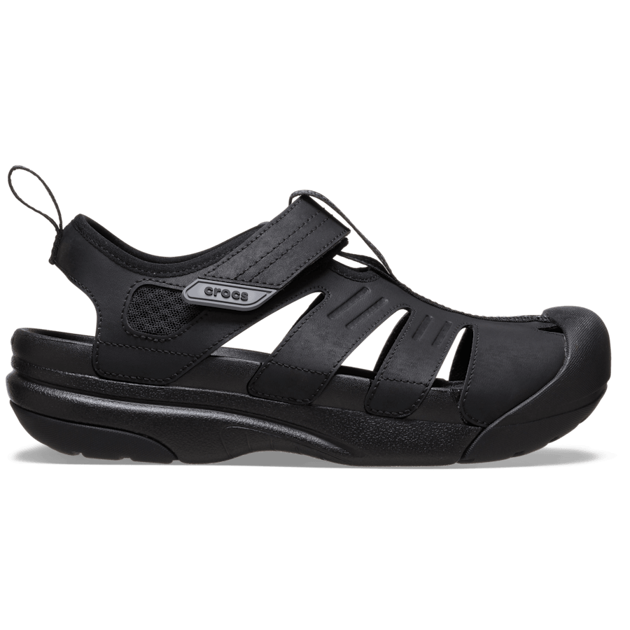 Black Men's Yukon Fisherman - Side - Crocs