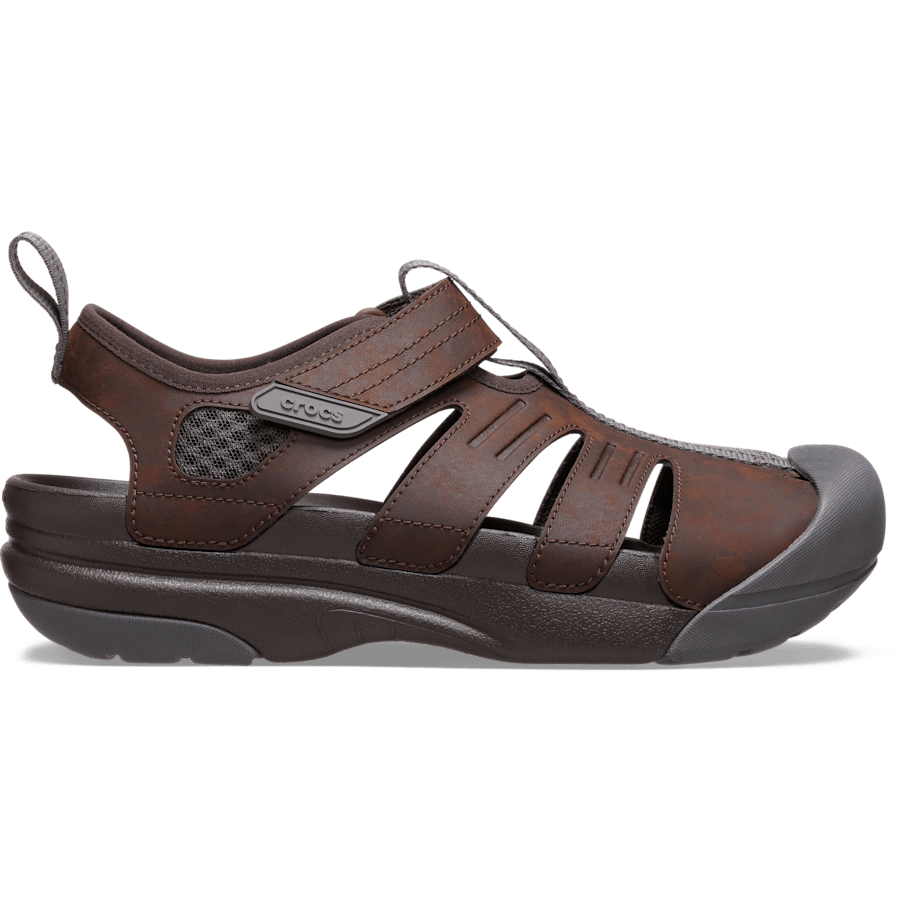 Espresso Men's Yukon Fisherman - Side - Crocs