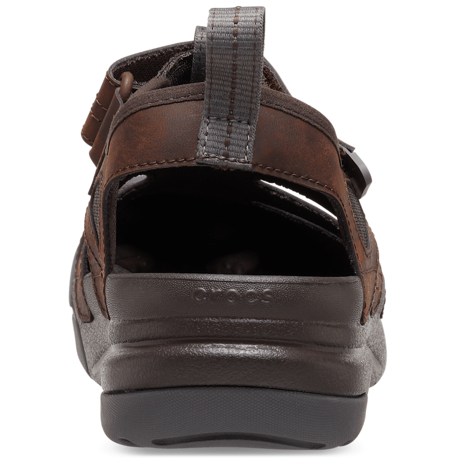 Espresso Men's Yukon Fisherman - Back - Crocs