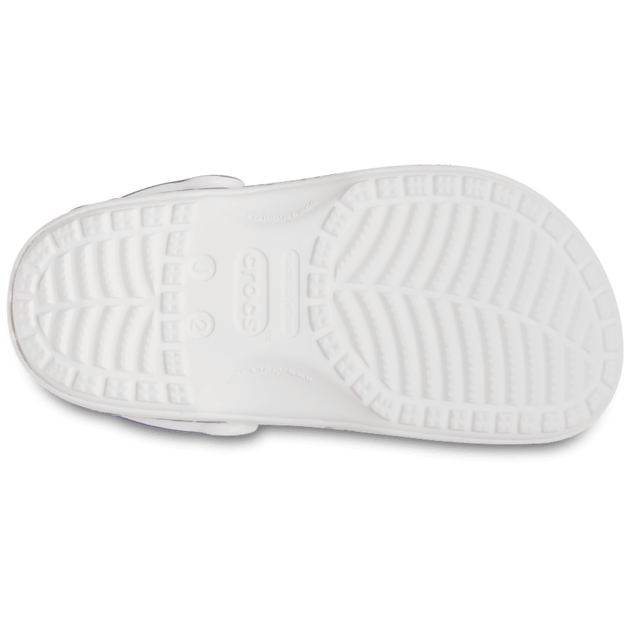 White Kids' Encanto Mirabel Classic Clog - Bottom - Crocs