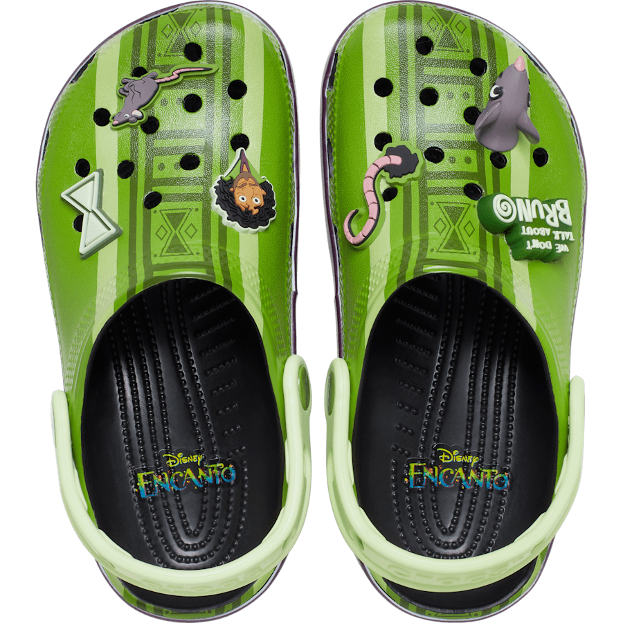 Black Toddlers' Encanto Bruno Classic Clog - Top - Crocs