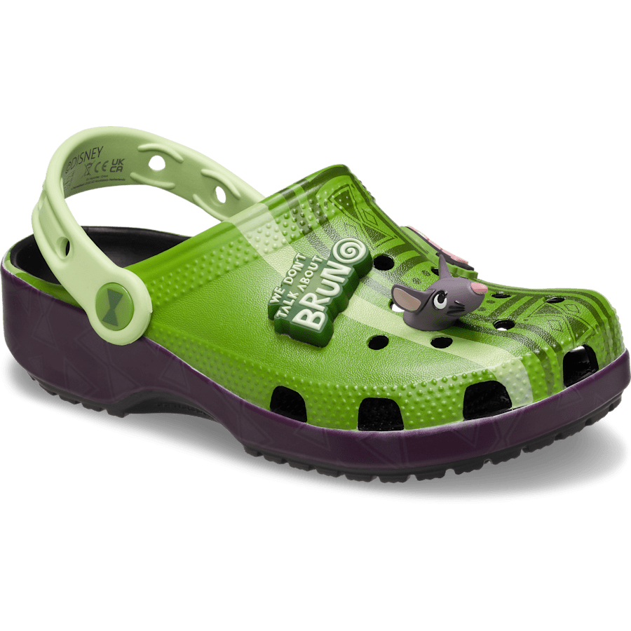 Black Toddlers' Encanto Bruno Classic Clog - Angle - Crocs