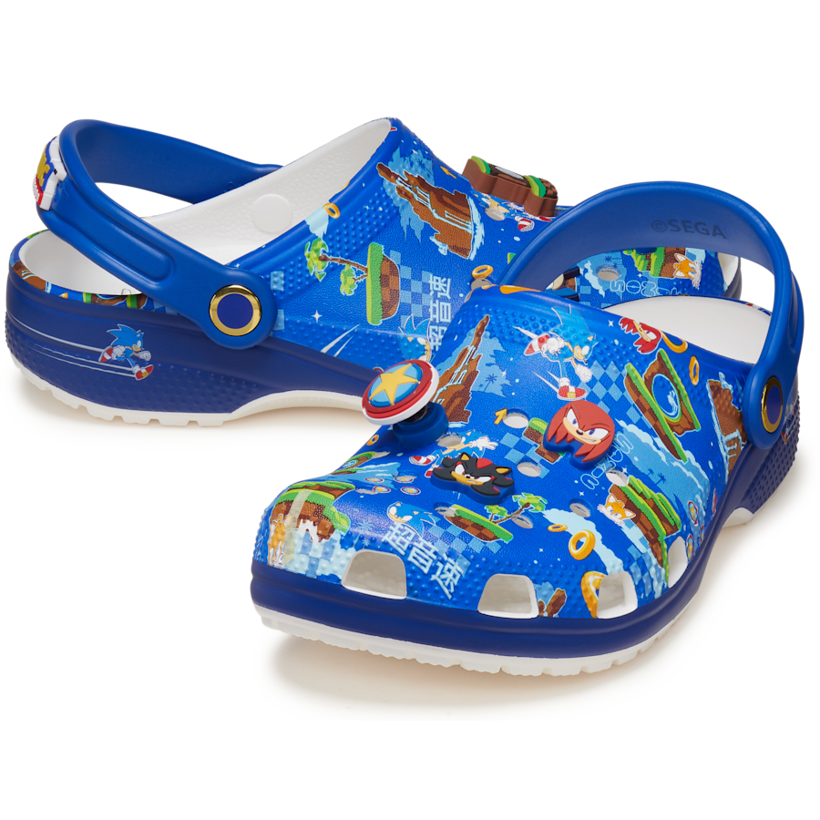 Blue Bolt / Multi Toddlers' Sonic the Hedgehog Classic Clog - Pair - Crocs