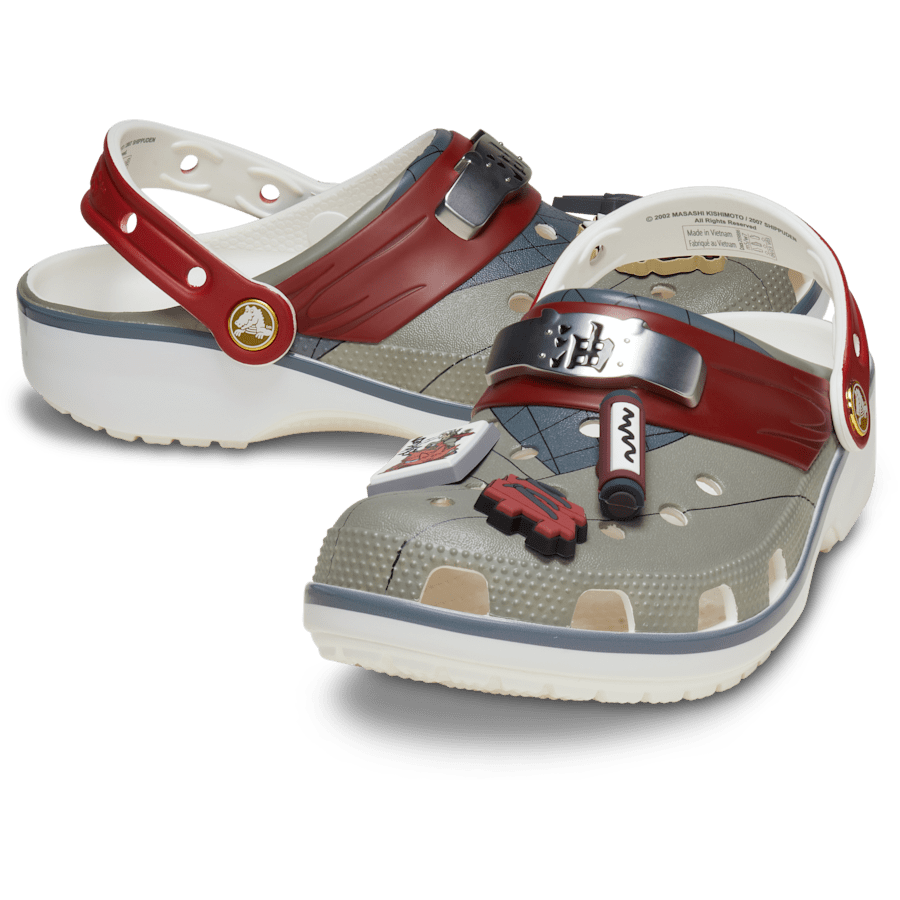 White Naruto Jiraiya Classic Clog - Pair - Crocs