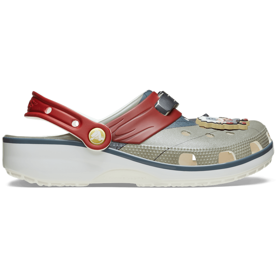 White Naruto Jiraiya Classic Clog - Top - Crocs