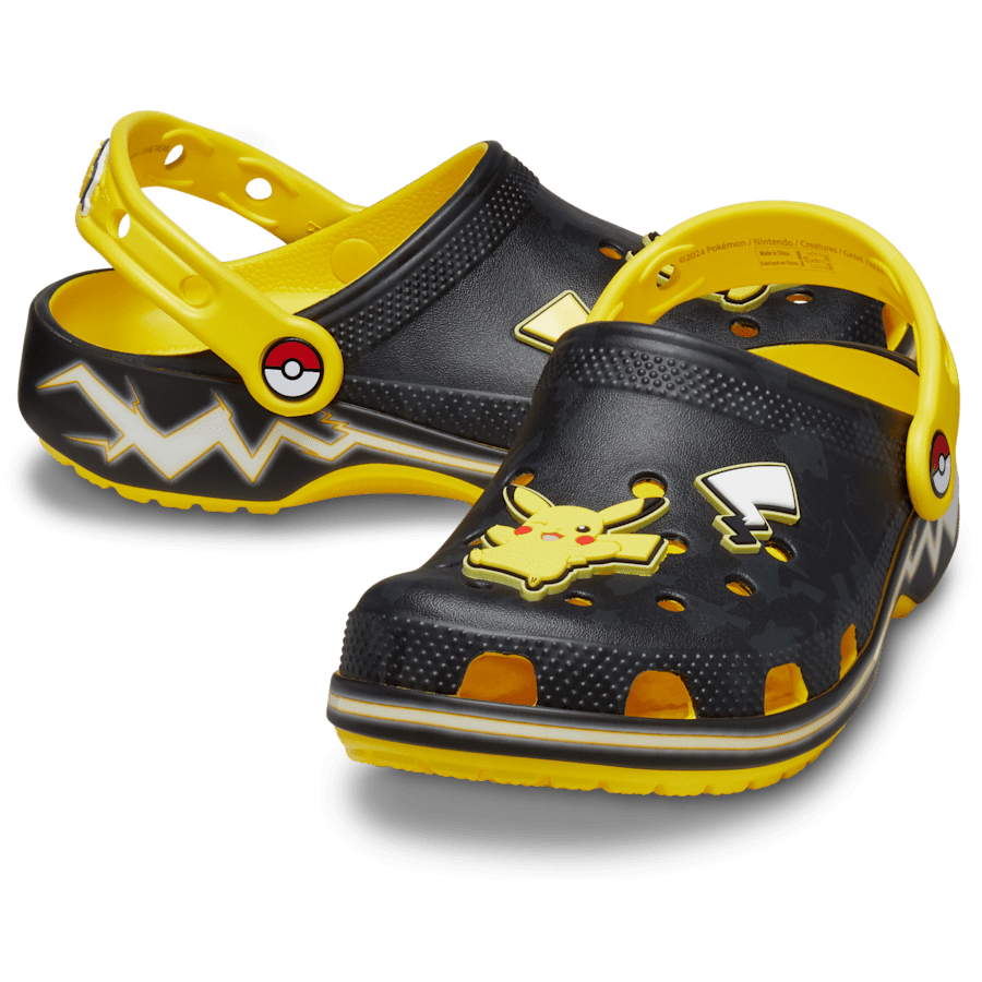 Lemon Toddlers' Pokemon Pikachu Classic Clog - Pair - Crocs