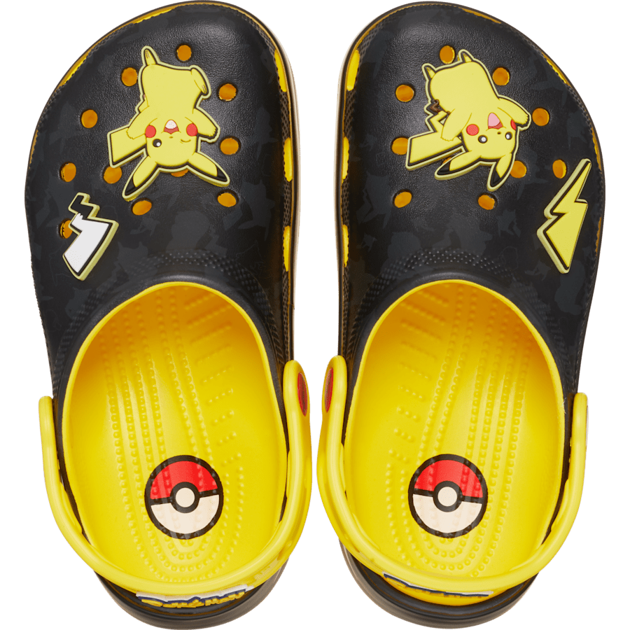 Lemon Toddlers' Pokemon Pikachu Classic Clog - Top - Crocs