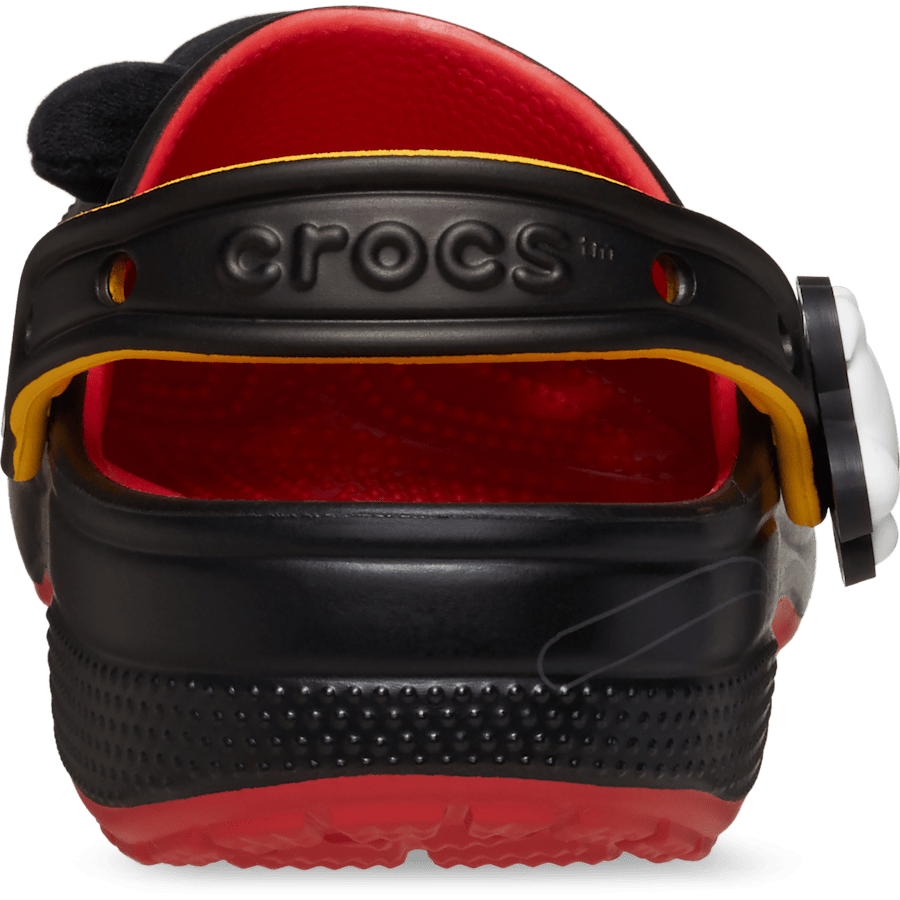 Flame Mickey Mouse Classic Clog - Back - Crocs