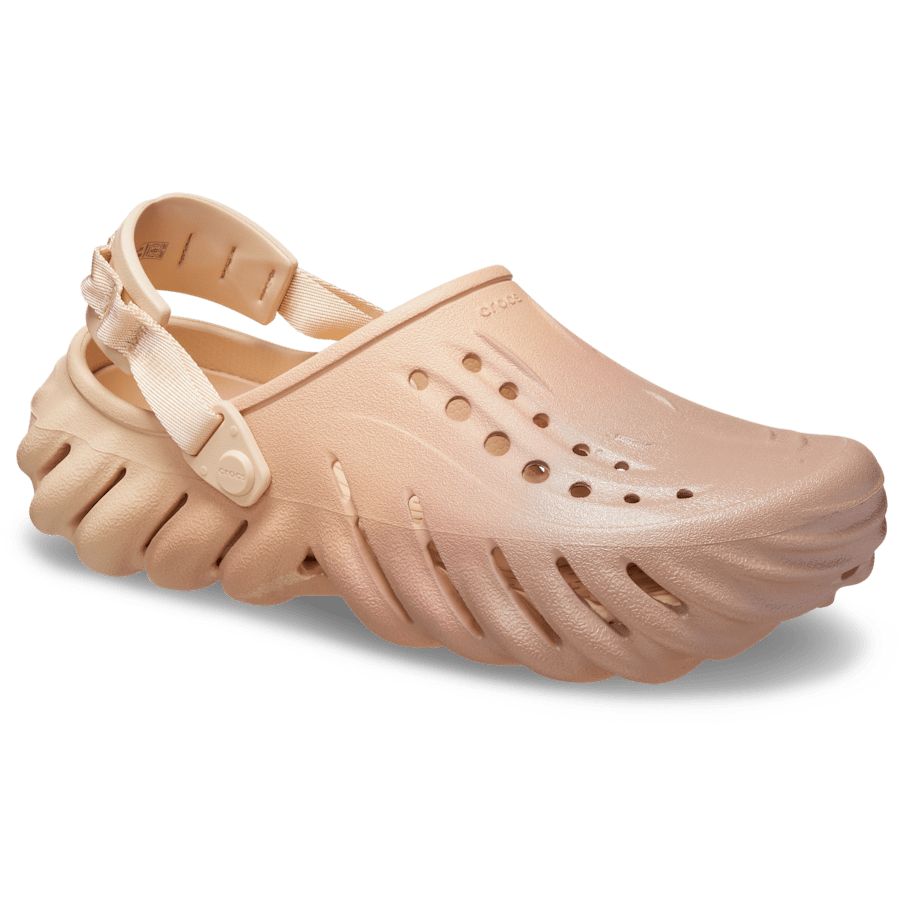 Latte Echo Ombre Clog - Angle - Crocs