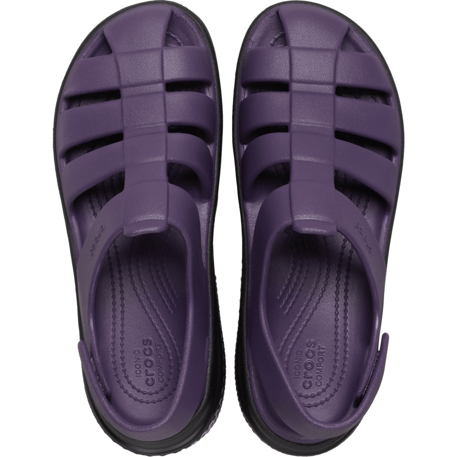 Dark Iris Stomp Fisherman Sandal - Top - Crocs