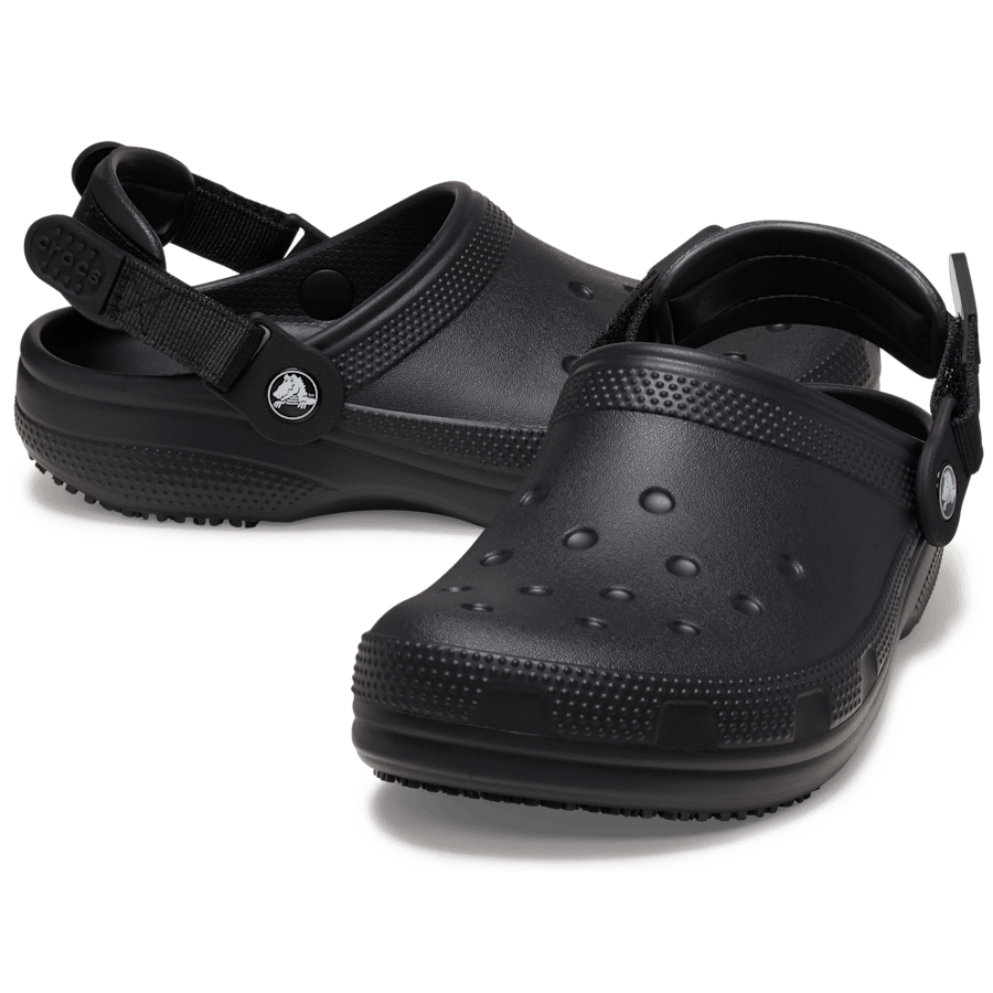 Black Classic Work Clog - Pair - Crocs PFD