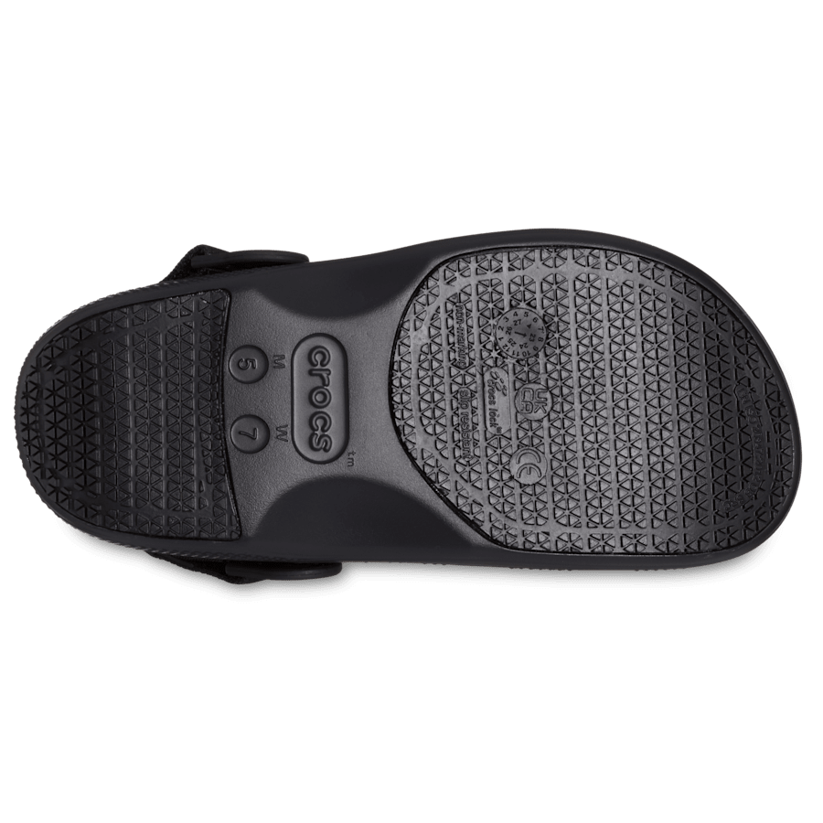 Black Classic Work Clog - Bottom - Crocs PFD