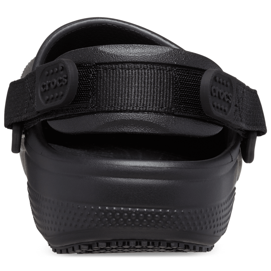 Black Classic Work Clog - Back - Crocs PFD