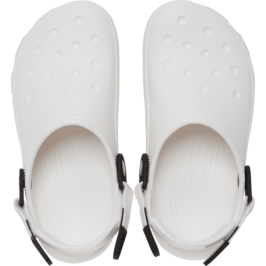 White Classic Work Clog - Top - Crocs PFD