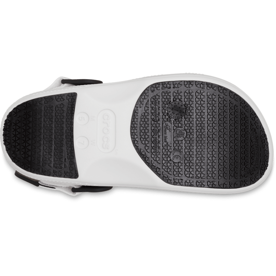 White Classic Work Clog - Bottom - Crocs PFD