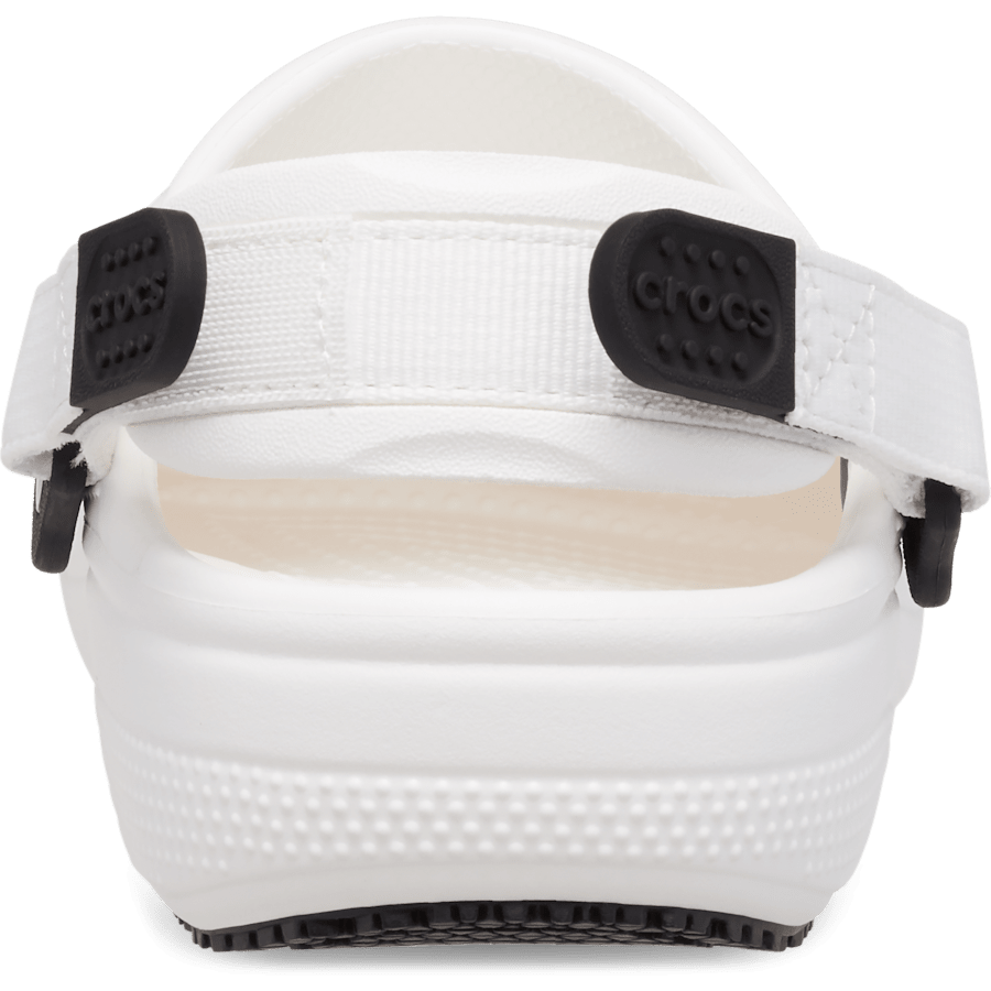 White Classic Work Clog - Back - Crocs PFD