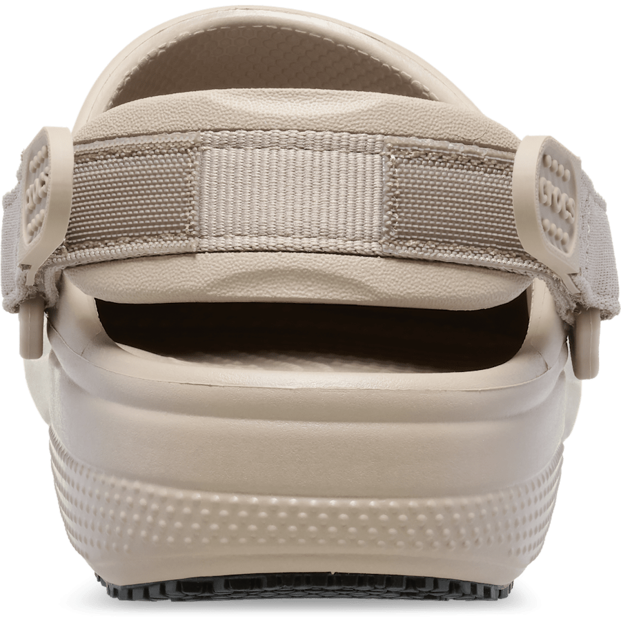 Taupe Classic Work Clog - Back - Crocs PFD