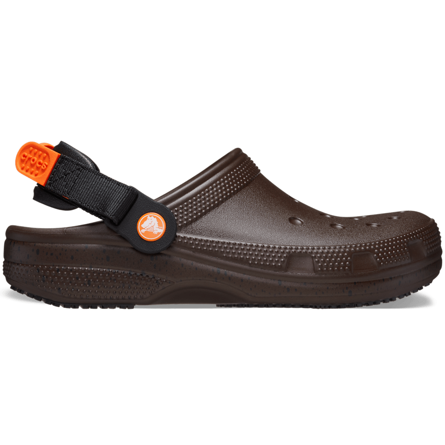 Coffee Classic Work Clog - Side - Crocs PFD