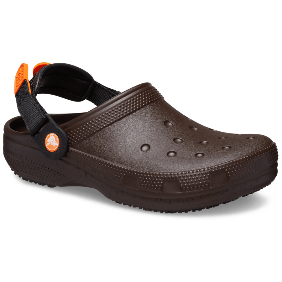 Coffee Classic Work Clog - Angle - Crocs PFD