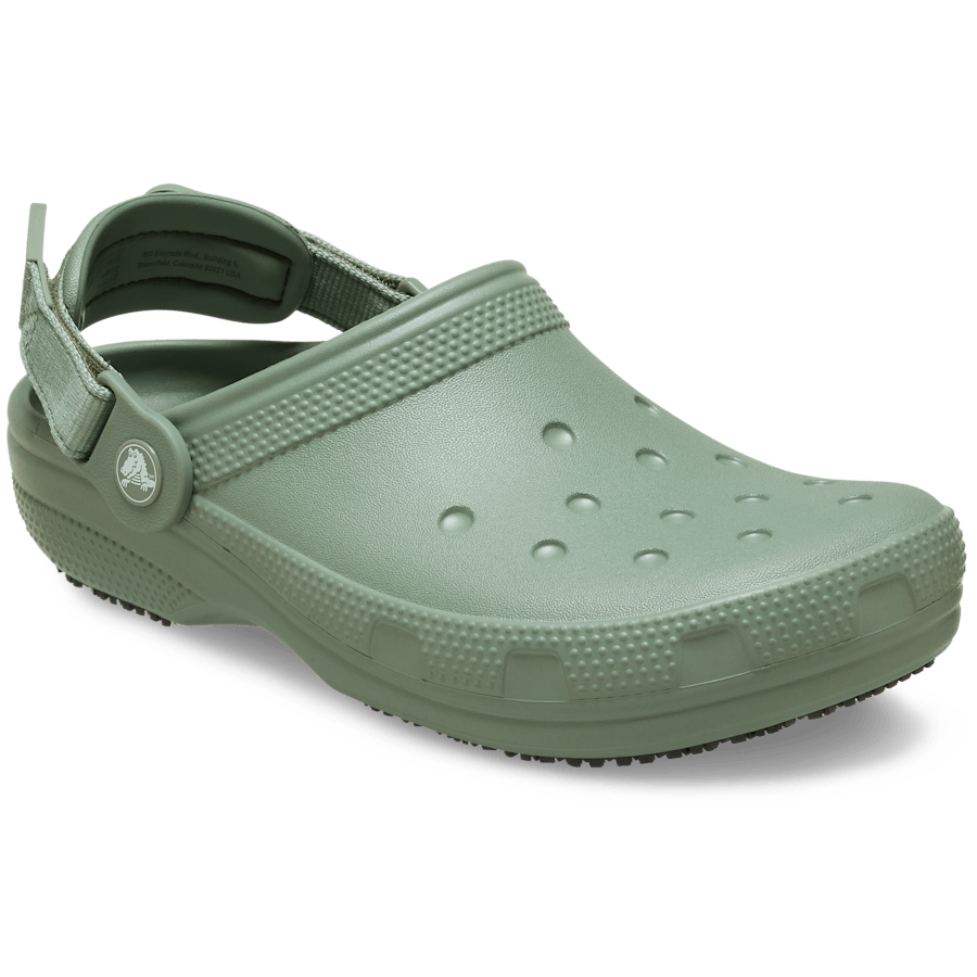 Moss Classic Work Clog - Angle - Crocs PFD