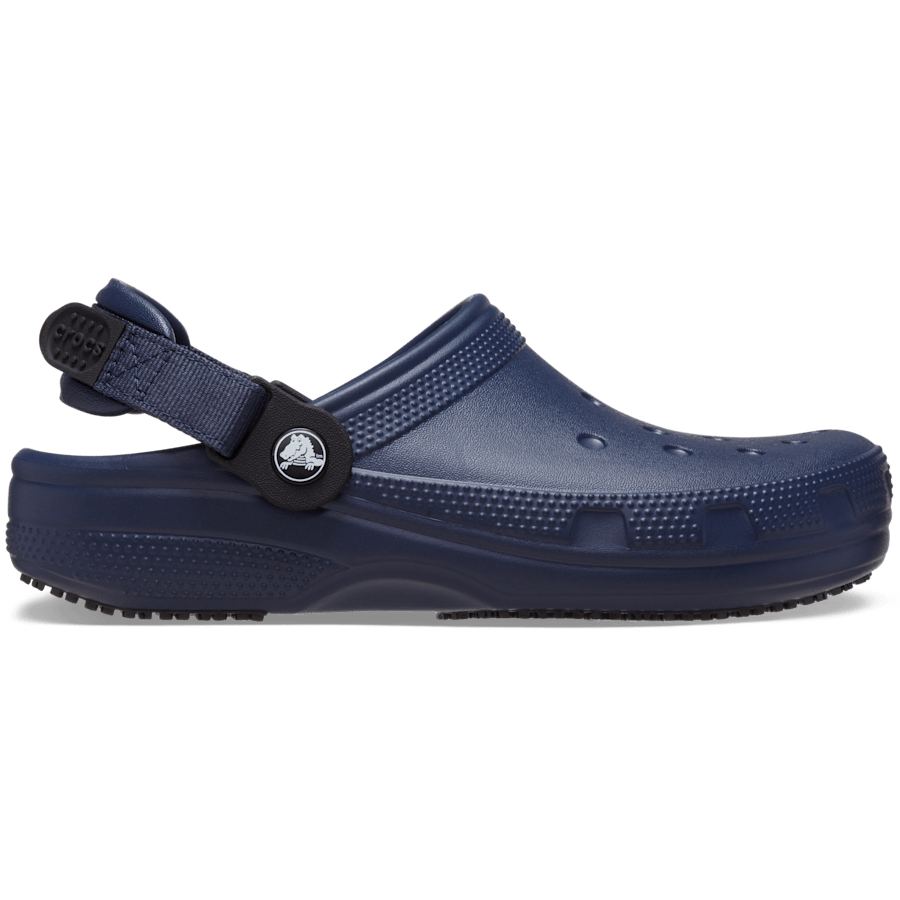 Navy Classic Work Clog - Side - Crocs PFD