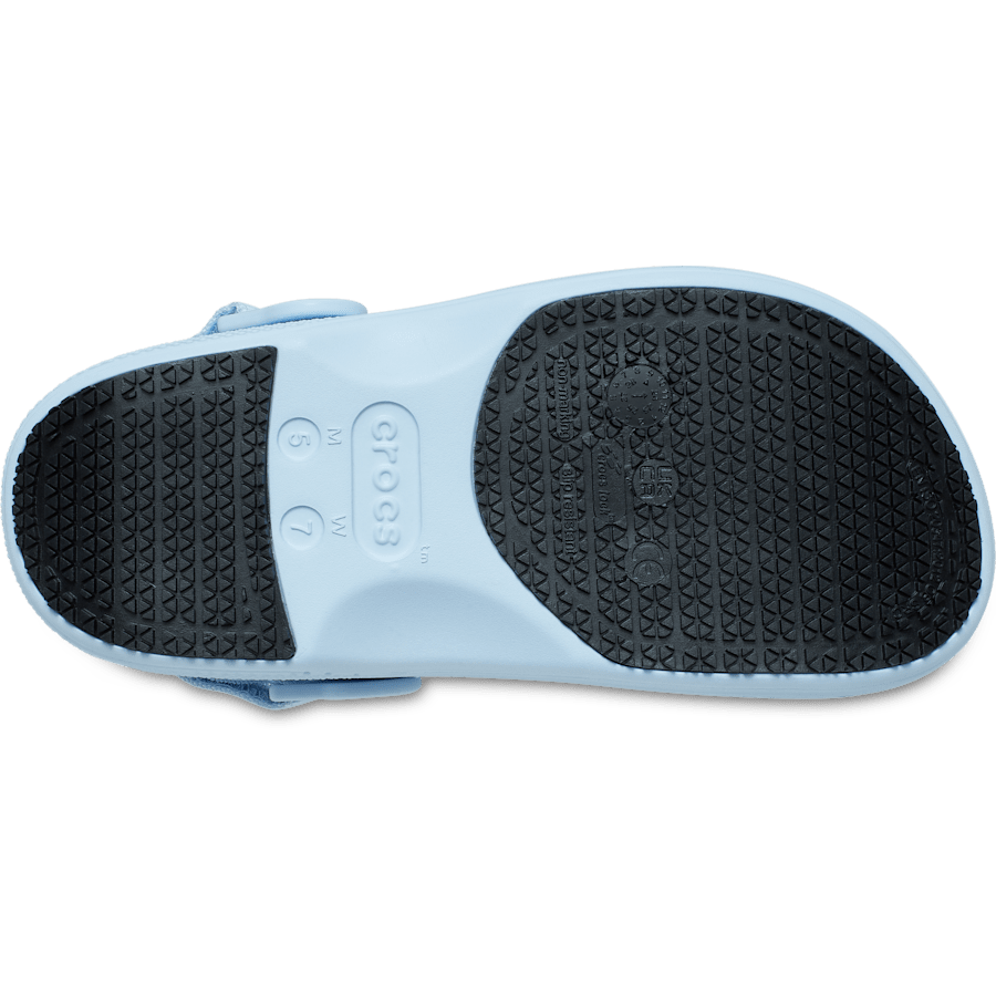 Blue Frost Classic Work Clog - Bottom - Crocs PFD