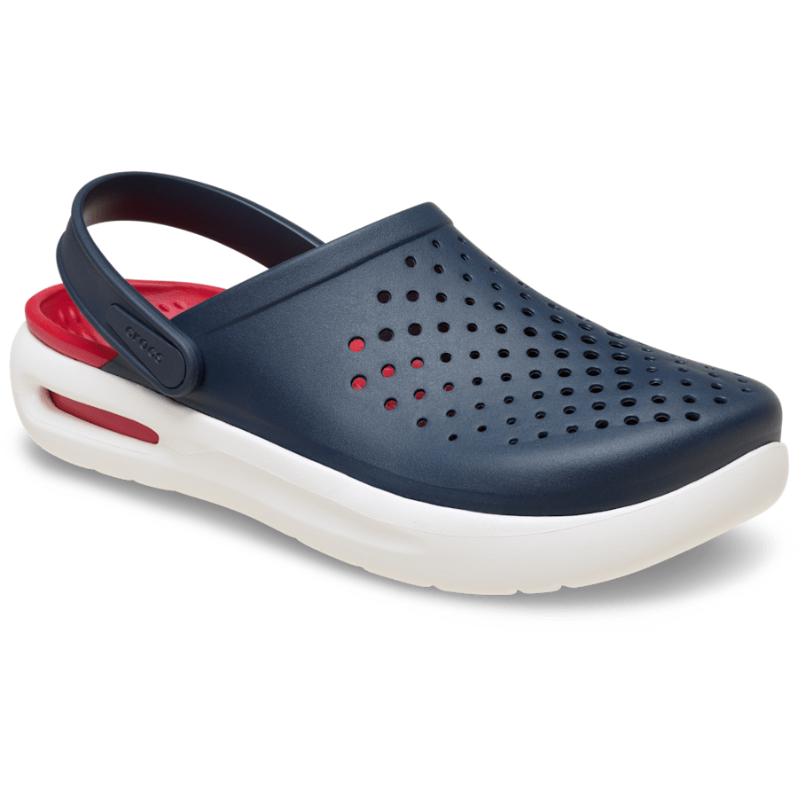 Navy InMotion Clog - Angle - Crocs