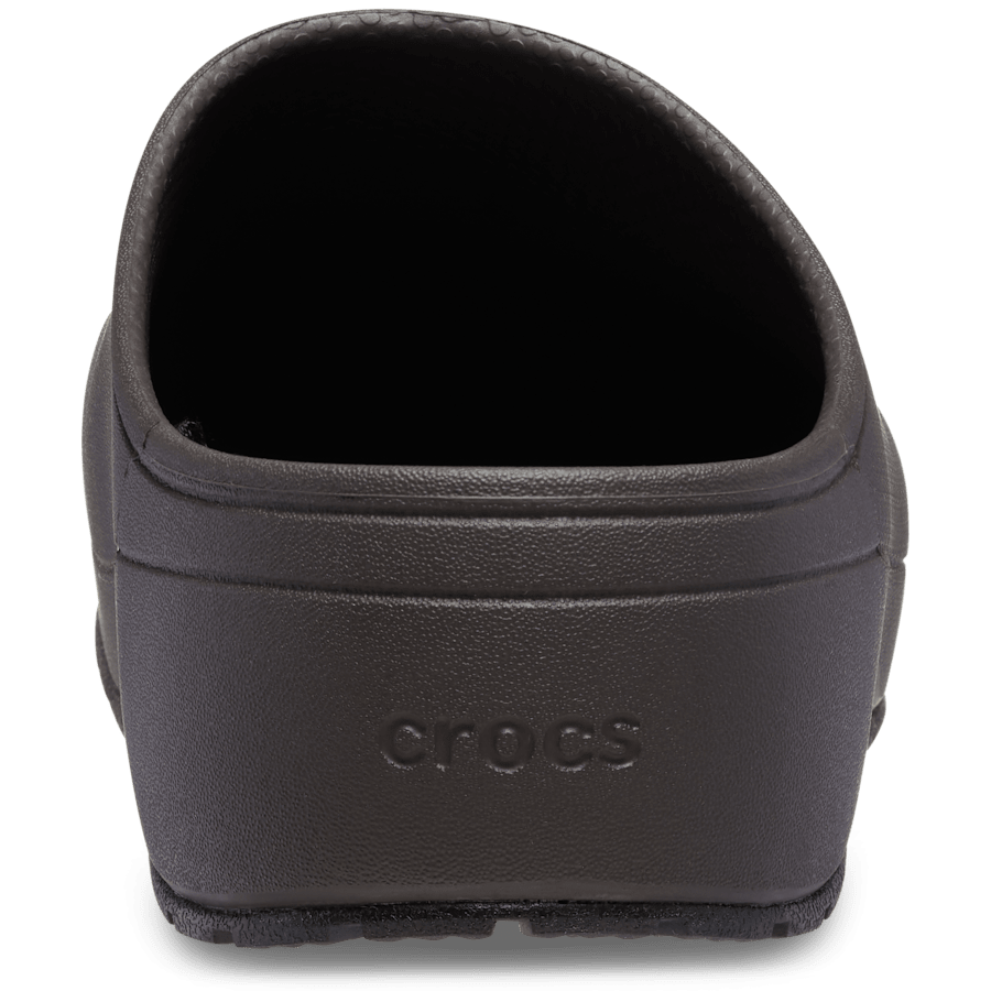 Espresso Crocs Classic Quiet Clog - Back - Crocs