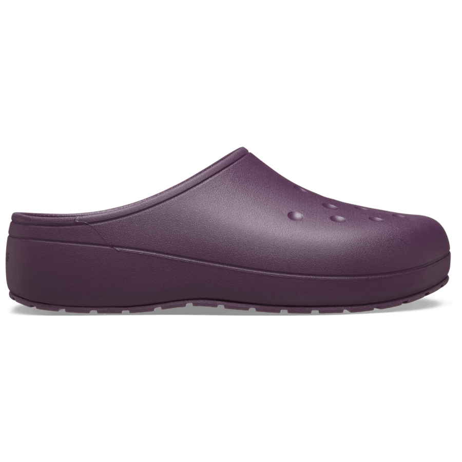 Plush Plum Crocs Classic Quiet Clog - Seitenansicht - Crocs