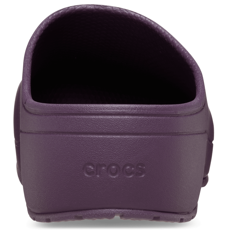 Plush Plum Crocs Classic Quiet Clog - Zurück - Crocs