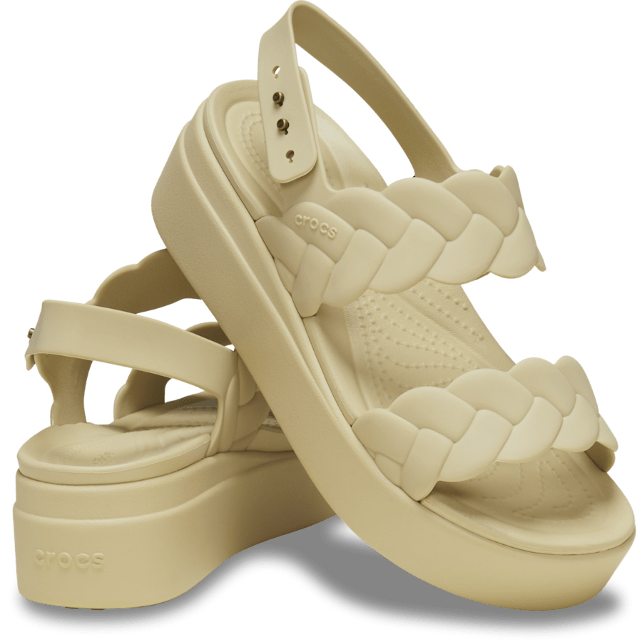 Chai Brooklyn Woven Low Wedge - Pair - Crocs