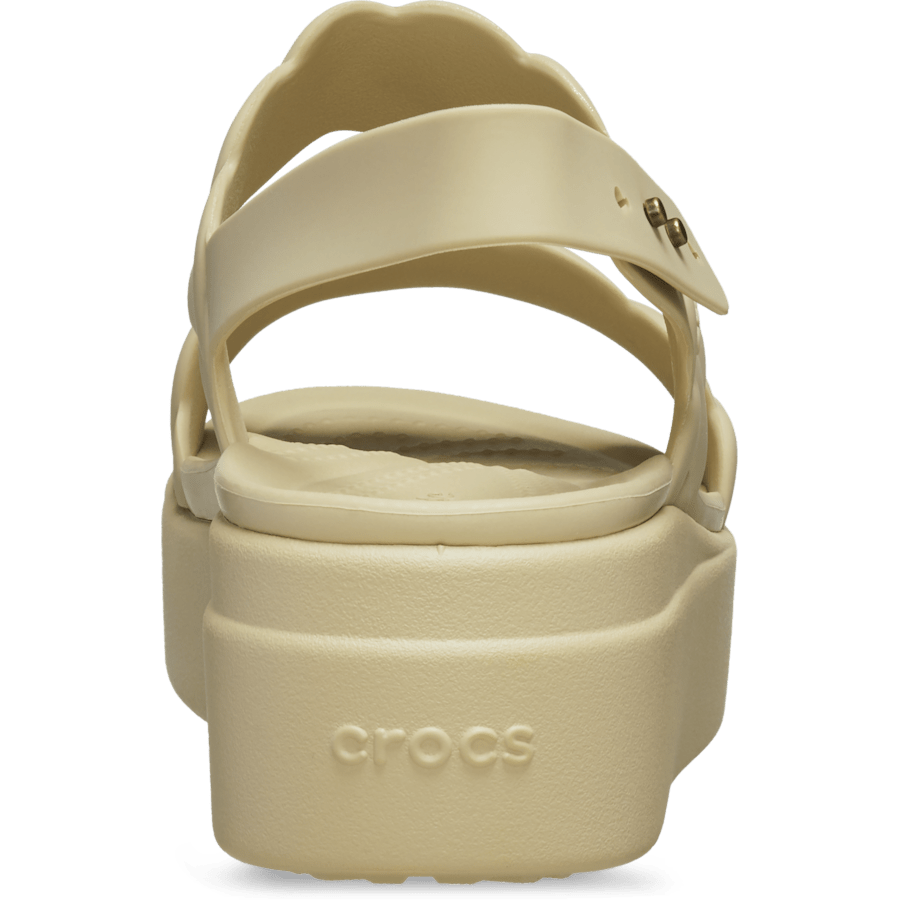 Chai Brooklyn Woven Low Wedge - Back - Crocs