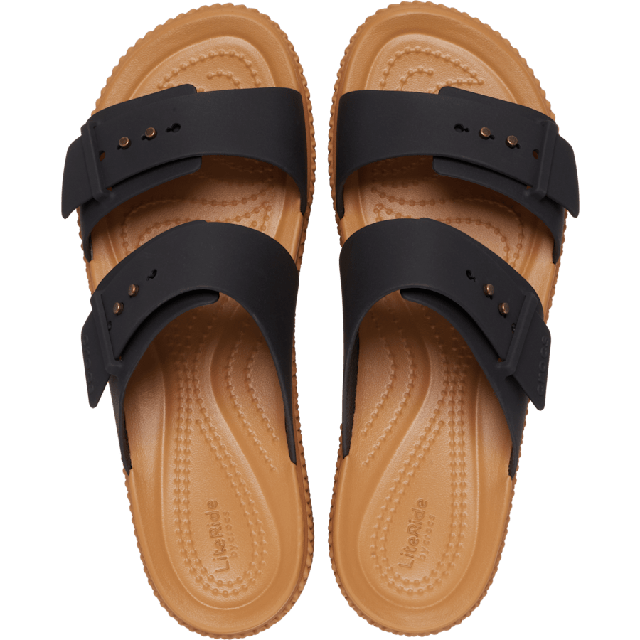 Black Brooklyn Woven Buckle - Top - Crocs