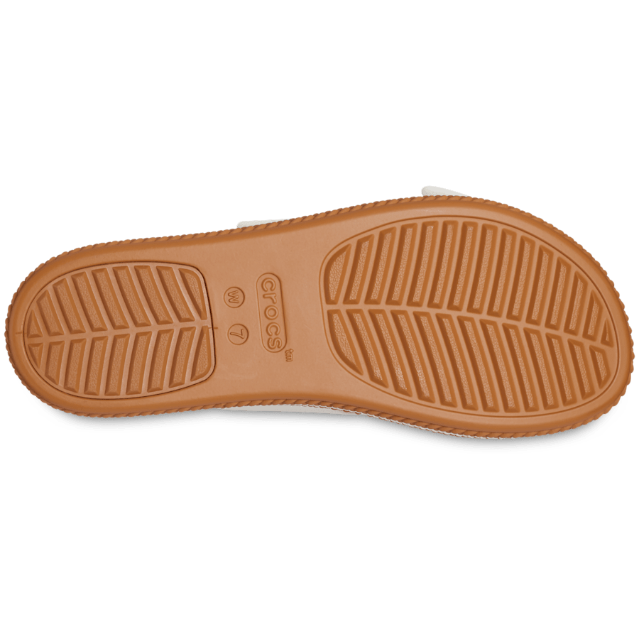 Chalk Brooklyn Woven Buckle - Bottom - Crocs