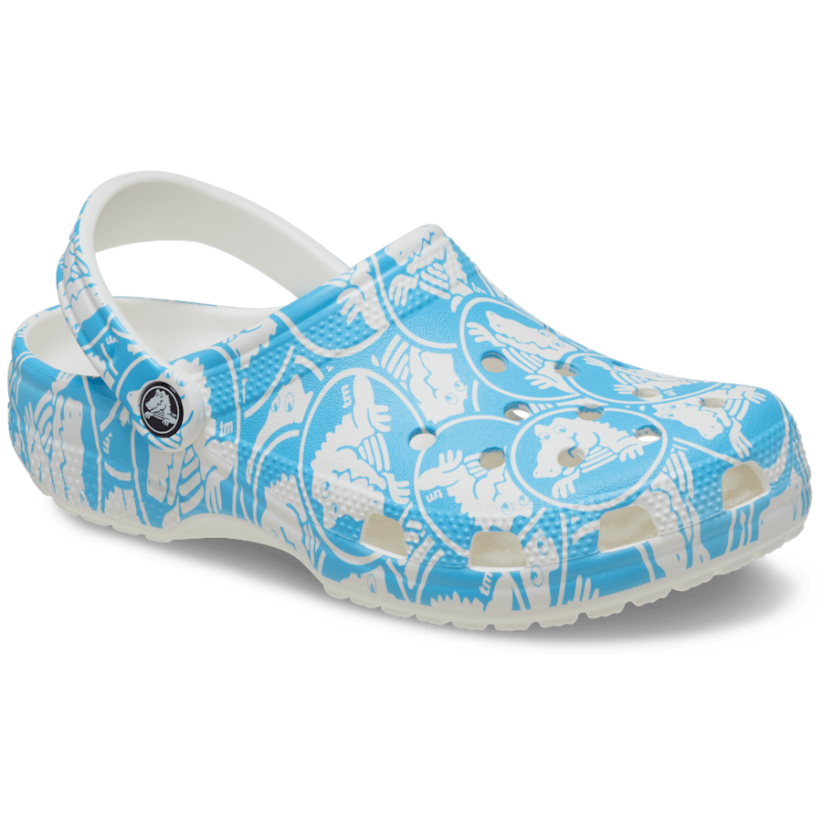 カラー クラシック デューク プリント クロッグ - アングル - Crocs