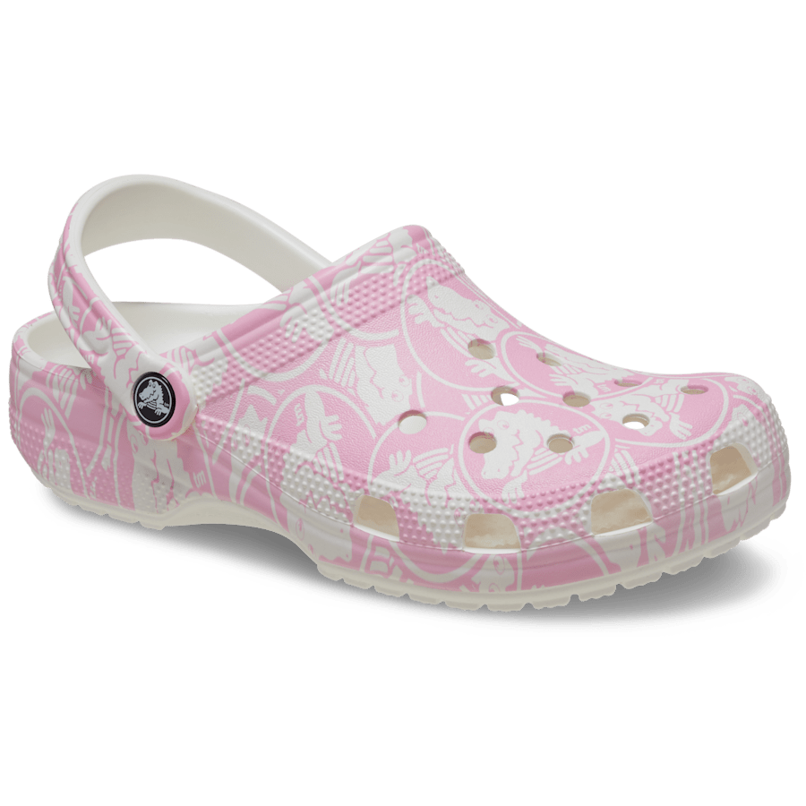 カラー クラシック デューク プリント クロッグ - アングル - Crocs