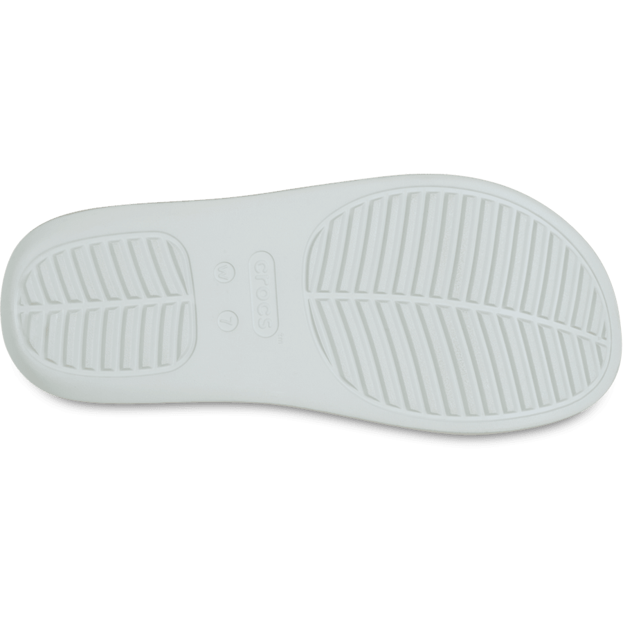 Silver Getaway Platform Metallic Flip - Bottom - Crocs