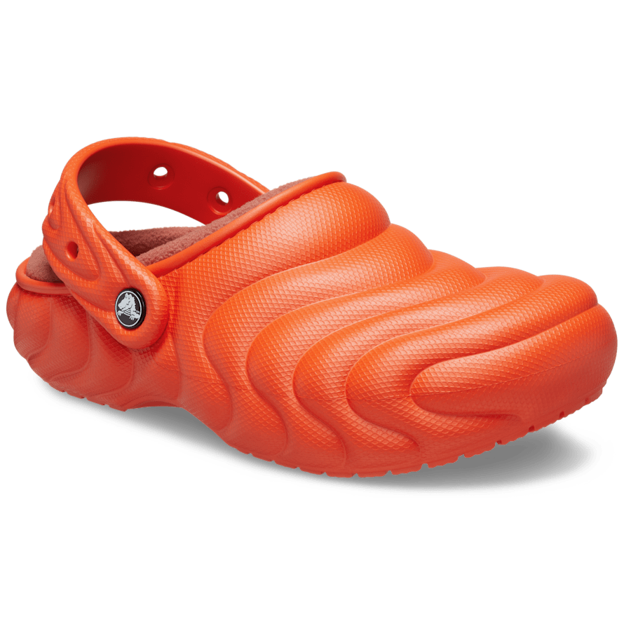 Lava Classic Lined Overpuff Clog - Angle - Crocs