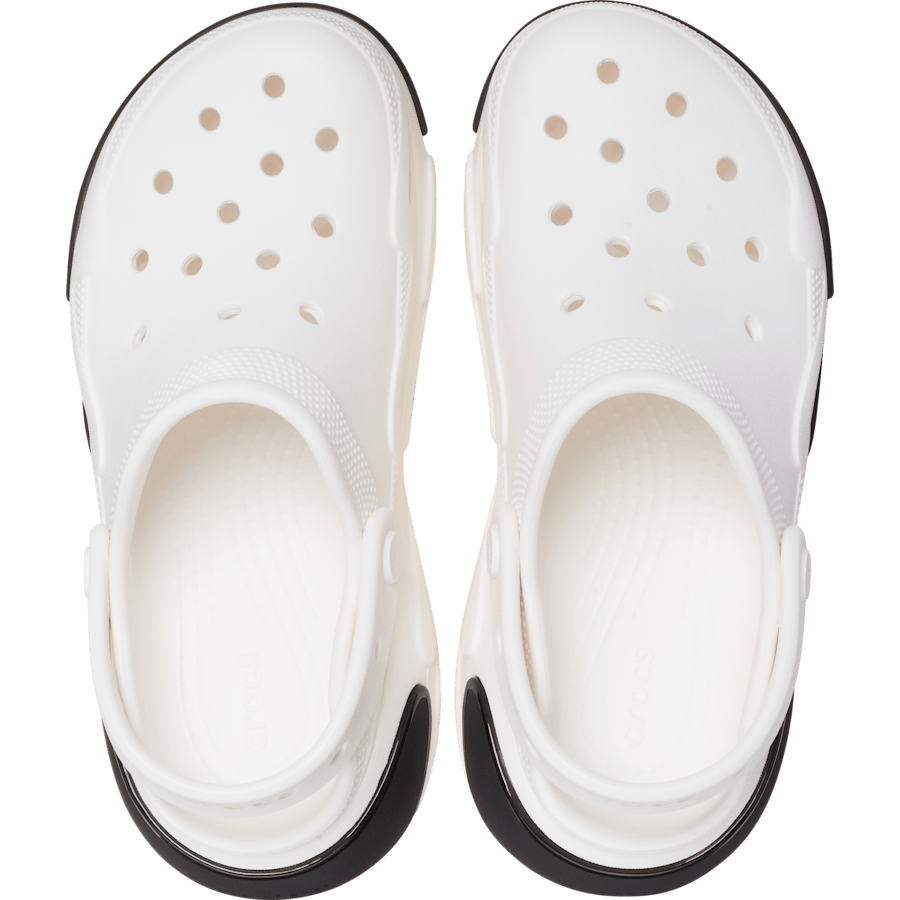 White Bubble Crush Clog - Top - Crocs