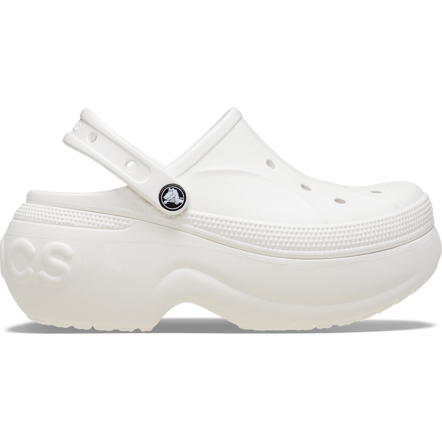 White Bella Clog - Side - Crocs