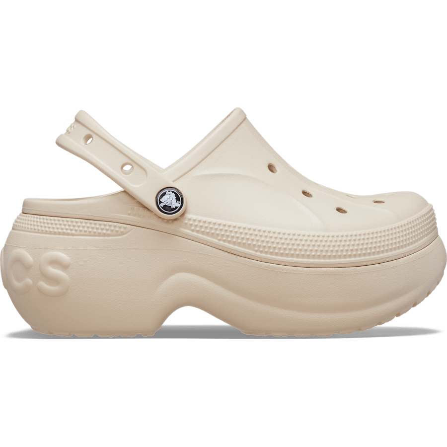 Winter White Bella Clog - Side - Crocs
