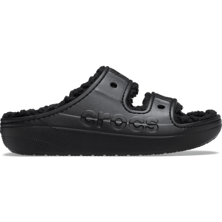 Black Baya Cozzzy Sandal - Side - Crocs