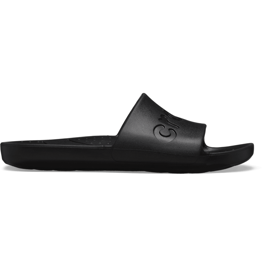 Black Crocs Slide - Side - Crocs