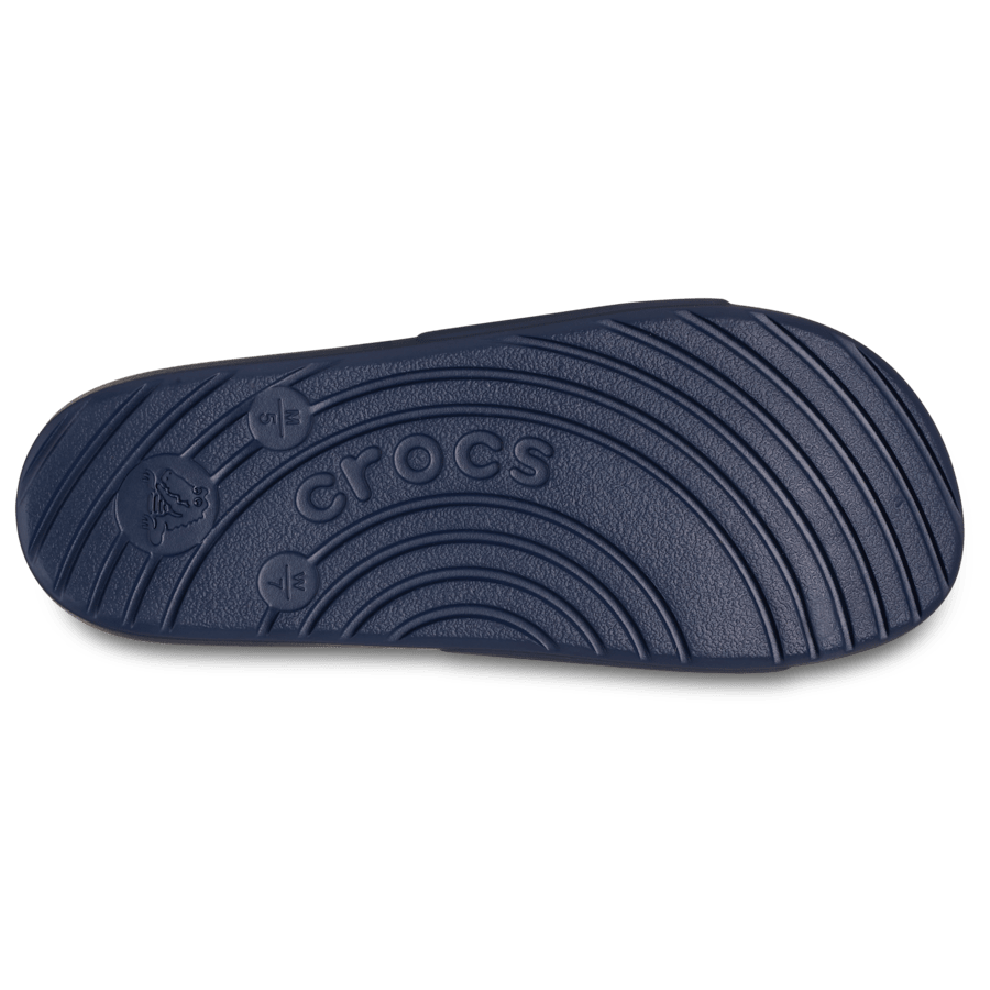 Navy Crocs Slide - Bottom - Crocs