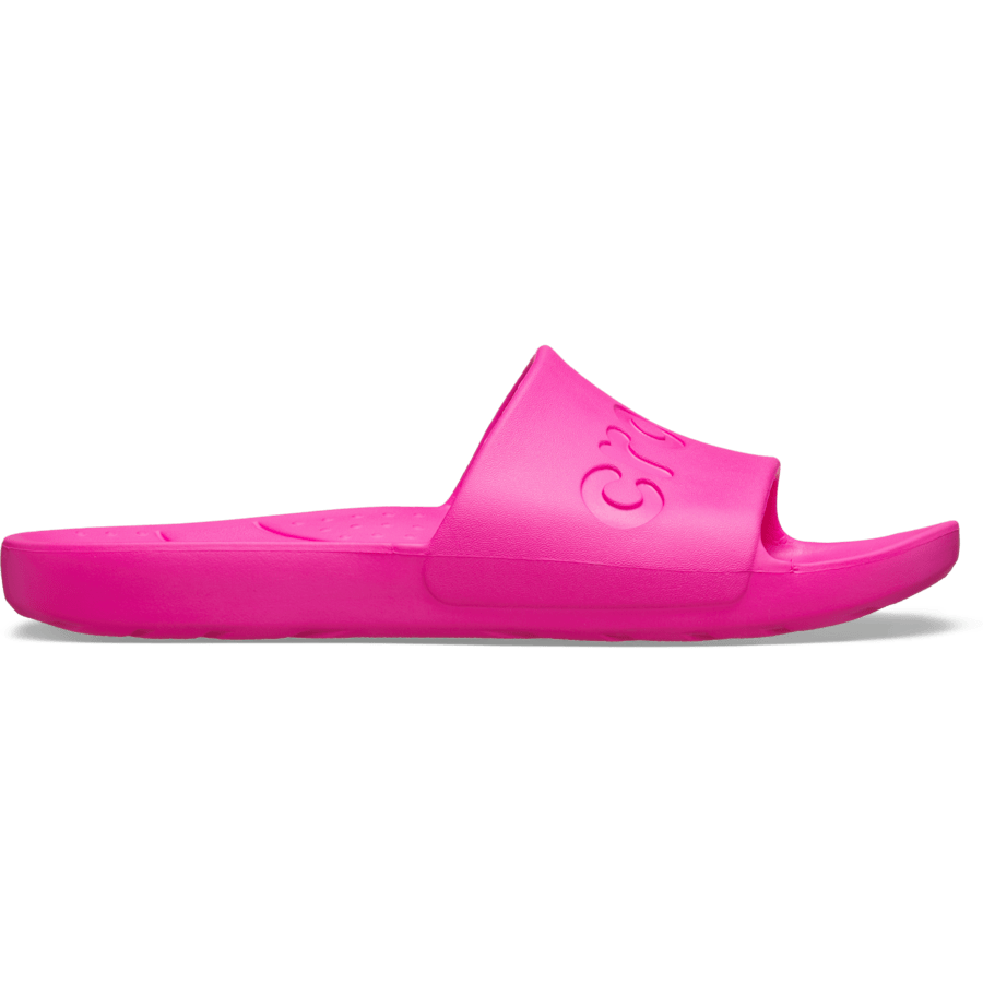 Pink Crush Crocs Slide - Side - Crocs