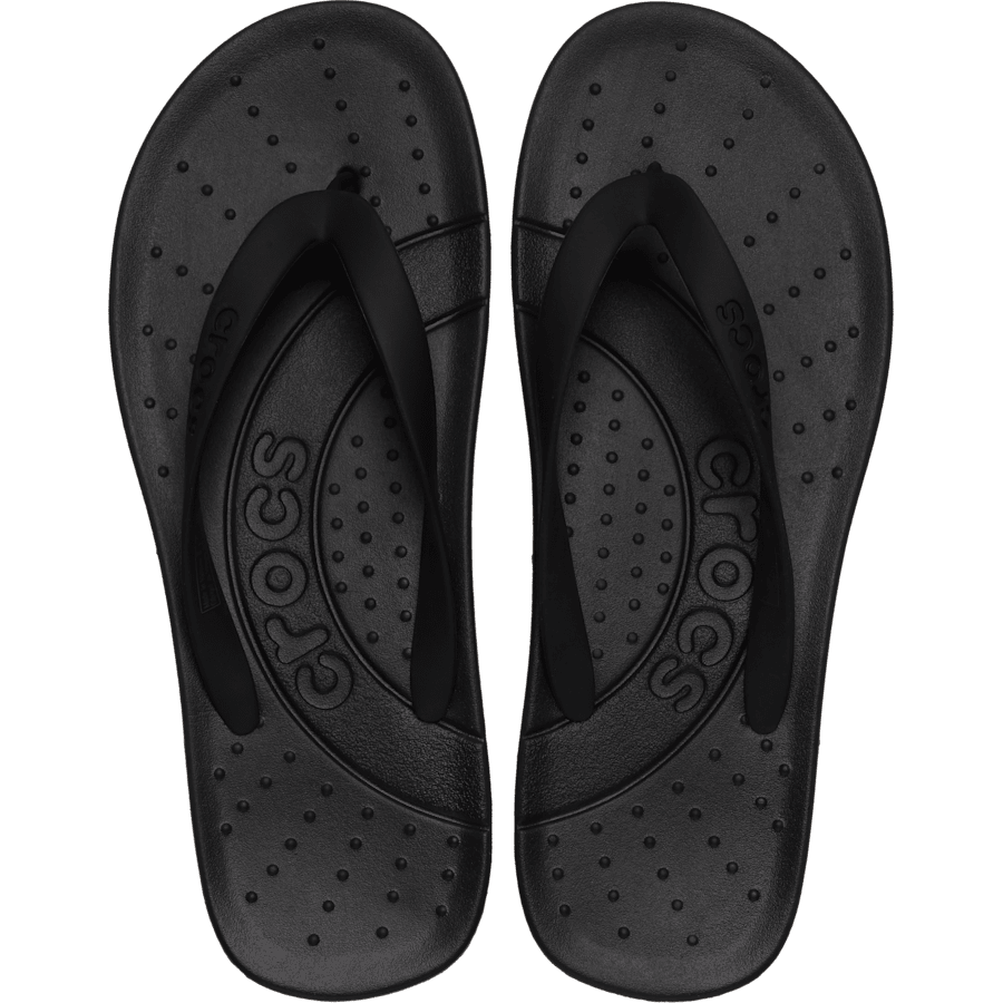 Black Crocs Flip - Top - Crocs