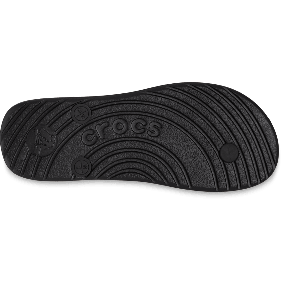 Black Crocs Flip - Bottom - Crocs