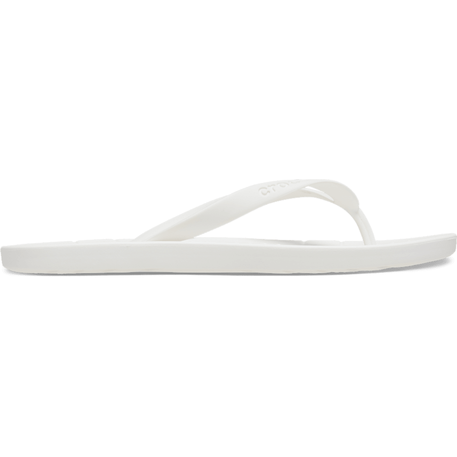 White Crocs Flip - Side - Crocs