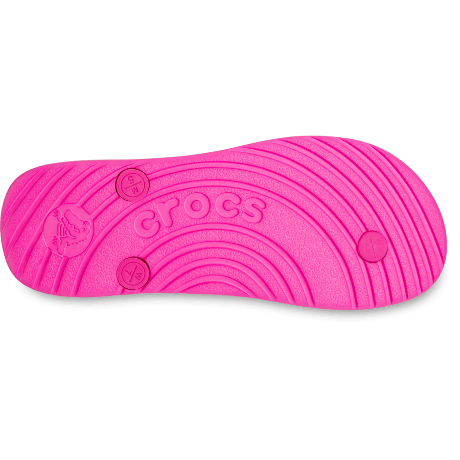 Pink Crush Crocs Flip - Bottom - Crocs