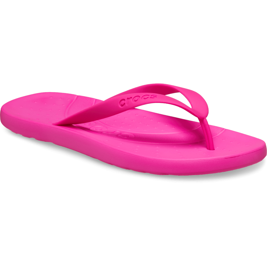 Pink Crush Crocs Flip - Angle - Crocs
